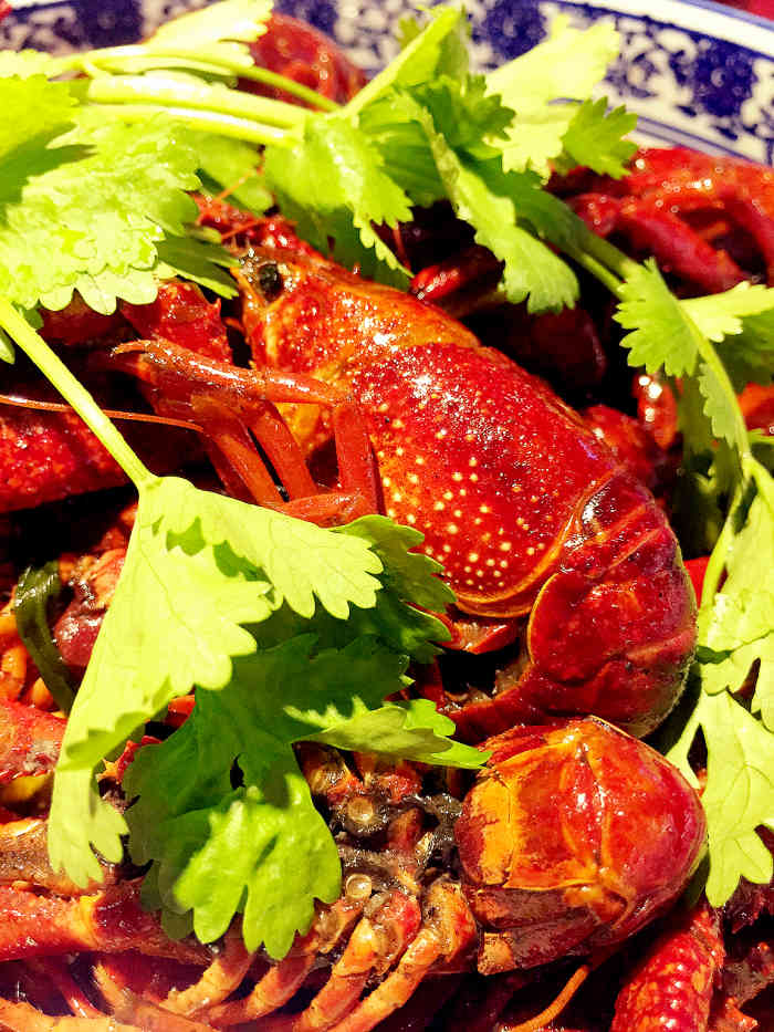 蟹黄豆腐超赞,送的小黄豆也很好吃