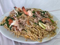 鲜虾鱿鱼炒面-老三鱼仔店