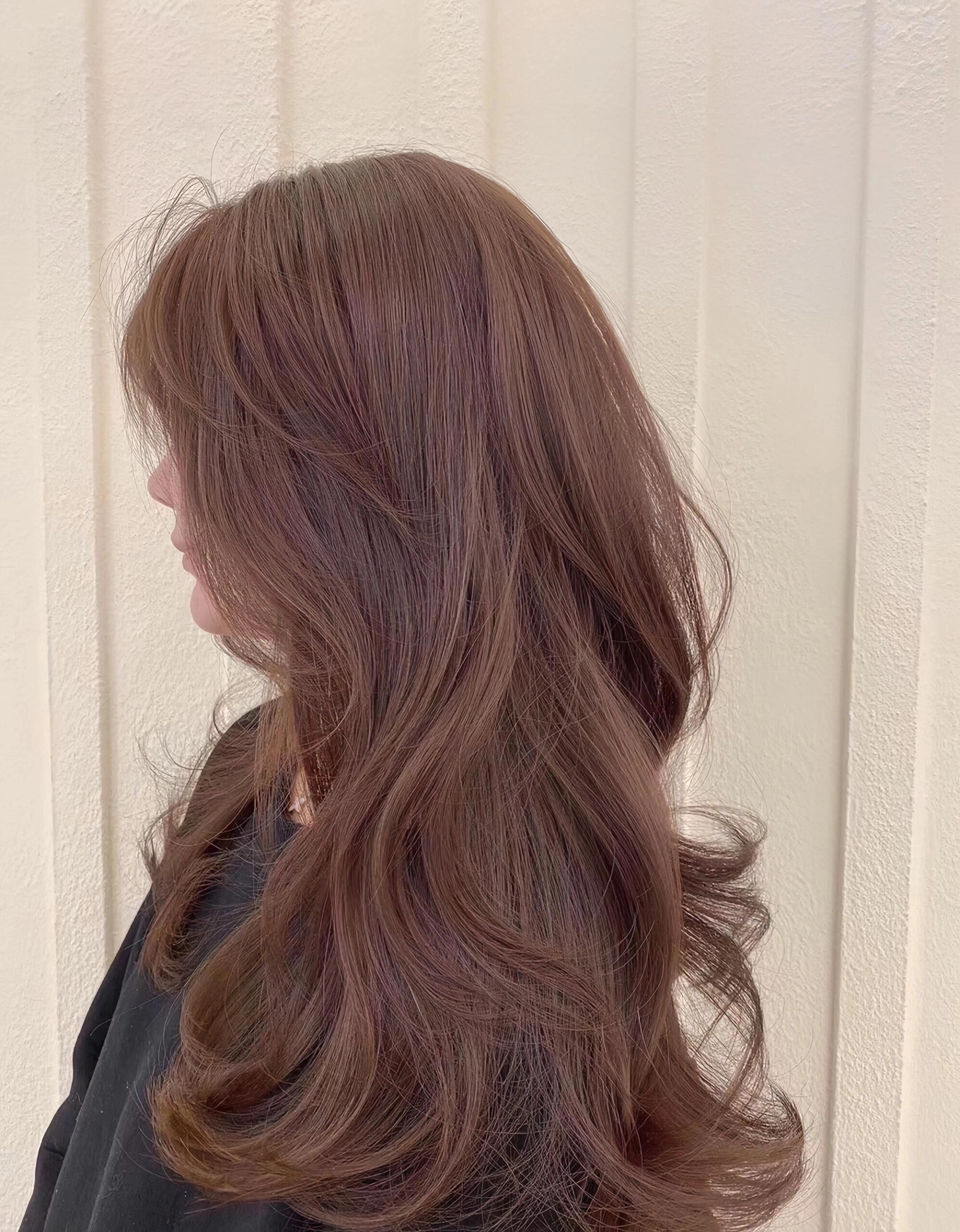 显白必备发色 焦糖色