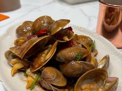 葱姜炒丹东黄蚬子-馋嘴猫北京食堂·烤鸭·宵夜(亚运村店)