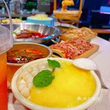 火锅店居然🈶️这么大的电子屏幕看世界杯⚽️贼爽🔥