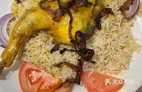 Grilled Chicken Sauce Rice