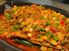 蒜香味烤鱼-江边城外烤全鱼(方庄时代购物中心店)