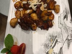 黑蒜子牛肉粒-陆壹捌餐厅(五大道店)