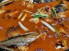 红烧鱼头汤-虎洞山庄食府