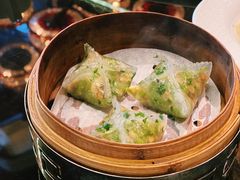 荷芹菌菇水晶饺-北京四季酒店·采逸轩