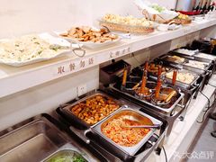 自助取餐区-鹈鹕素食餐厅自助餐部(正阳街店)