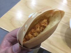 蟹黄肉松蛋烘糕-暮蝉冰粉