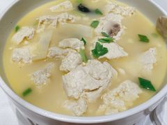 悦融榛蘑鸡汁老豆腐-悦融琥珀·京鲁菜·海味珍品(西单店)