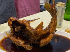 罾蹦鲤鱼-奥华餐厅·老张记(台基厂店)