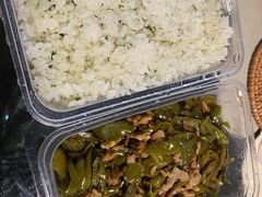 青椒炒肉-秦记面馆(襄阳南路店)