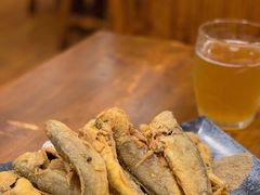 干炸黄花鱼-老东镇啤酒屋海鲜加工·蒸汽海鲜·海鲜烧烤(台东店)