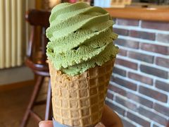 宇治抹茶冰激凌-海惠年代咖啡
