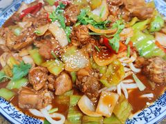 大盘鸡拌面-陕西人家(莱山店)