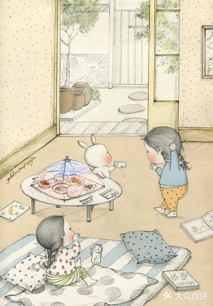 有关童年经历的50幅画，似乎每幅都经历过