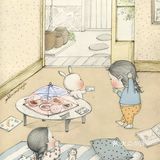 有关童年经历的50幅画，似乎每幅都经历过