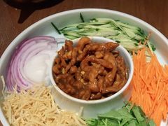 招牌京酱肉丝-额娘·春饼烤鸭(华北七楼创始店)