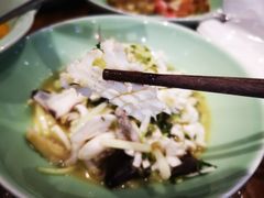 雪菜冬笋炒目鱼-虎哥私房菜(馒头山店)
