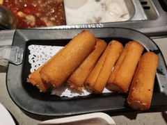 酥酥嫩嫩炸牛奶-海底捞火锅(顺义华联店)
