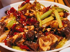 爆炒羊玉环-秘小馆·砂锅羊棒骨(阳曲路店)