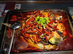 -探鱼·鲜青椒爽麻烤鱼(广州南沙万达广场店)