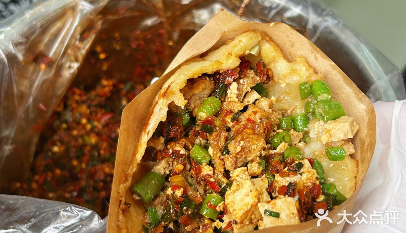 宁波同款辣哭饼❗️终于在开封吃到辣
