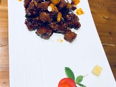 黑蒜子牛肉粒-陆壹捌餐厅(五大道店)