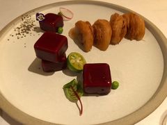 鹅肝冻配葱油饼-广州富力丽思卡尔顿酒店·丽轩·粤菜