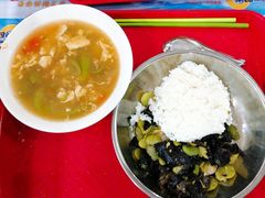 番茄丝瓜汤-北京大学-燕南食堂