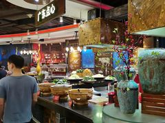 自助取餐区-四海一家自助餐(益田假日广场店)