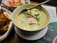 中部绿咖喱鸡肉-帕蓝·暹罗料理(曲阳店)