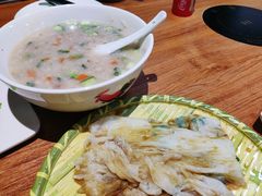 瘦肉鸡蛋肠-强记鱼粥(南村店)