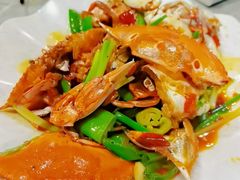 姜葱炒蟹-亚龙湾8号(丁村万人海鲜广场店)