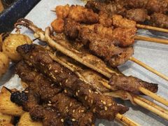 招牌牛肉串3串/份-柳叶刀烧烤(北大清华店)