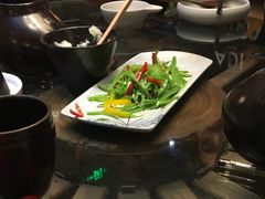 五彩花菇荷兰豆-云海肴·汽锅鸡·云南菜(天津国金汇店)