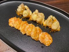 金丝芥味虾-巧庆楼·茶膳