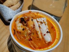 泰国冬阴功海鲜汤-摩登有记·新派泰国菜(银钻广场店)