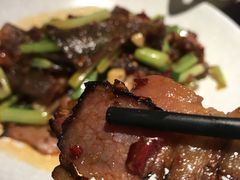 蕨粑炒腊肉-山石榴·贵州菜(丰盛里店)