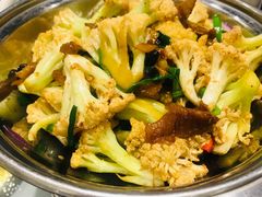 干锅有机菜花-香融府·烤鸭·家常菜(马家堡路店)