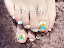 -手牵手美甲