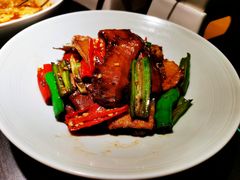 黄山竹笋小炒肉-山塘渡·苏式园林餐厅