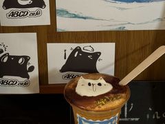 花生拿铁-ABCD咖啡屋(妇幼店)