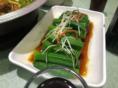 白灼秋葵-上庄晋风庄园(上庄店)
