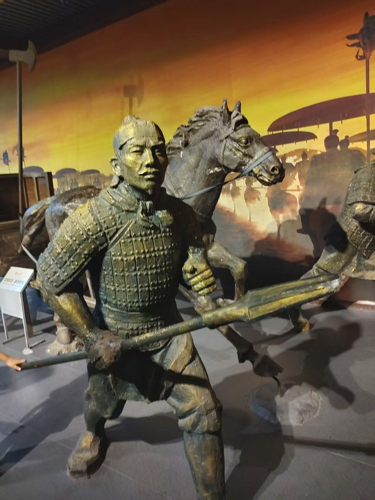 项王故里参观西楚交通工具
