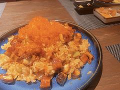 鳗鱼蟹子炒饭-鲸山上·私房日料(泰达MSD店)
