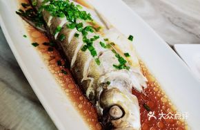 Steamed White Bass