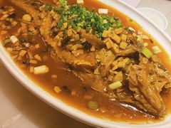 干烧野生大黄鱼-京华烟云·北京烤鸭(领展购物广场·中关村店)