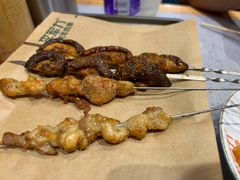 烤鸡肉串-李军力烧烤(电厂路农业路店)