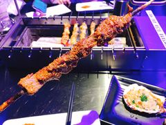 红柳木羊肉-黑门烤肉