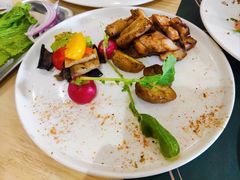 美式炭烤猪颈肉-刀叉遇上筷子中西融合餐厅(和平店)